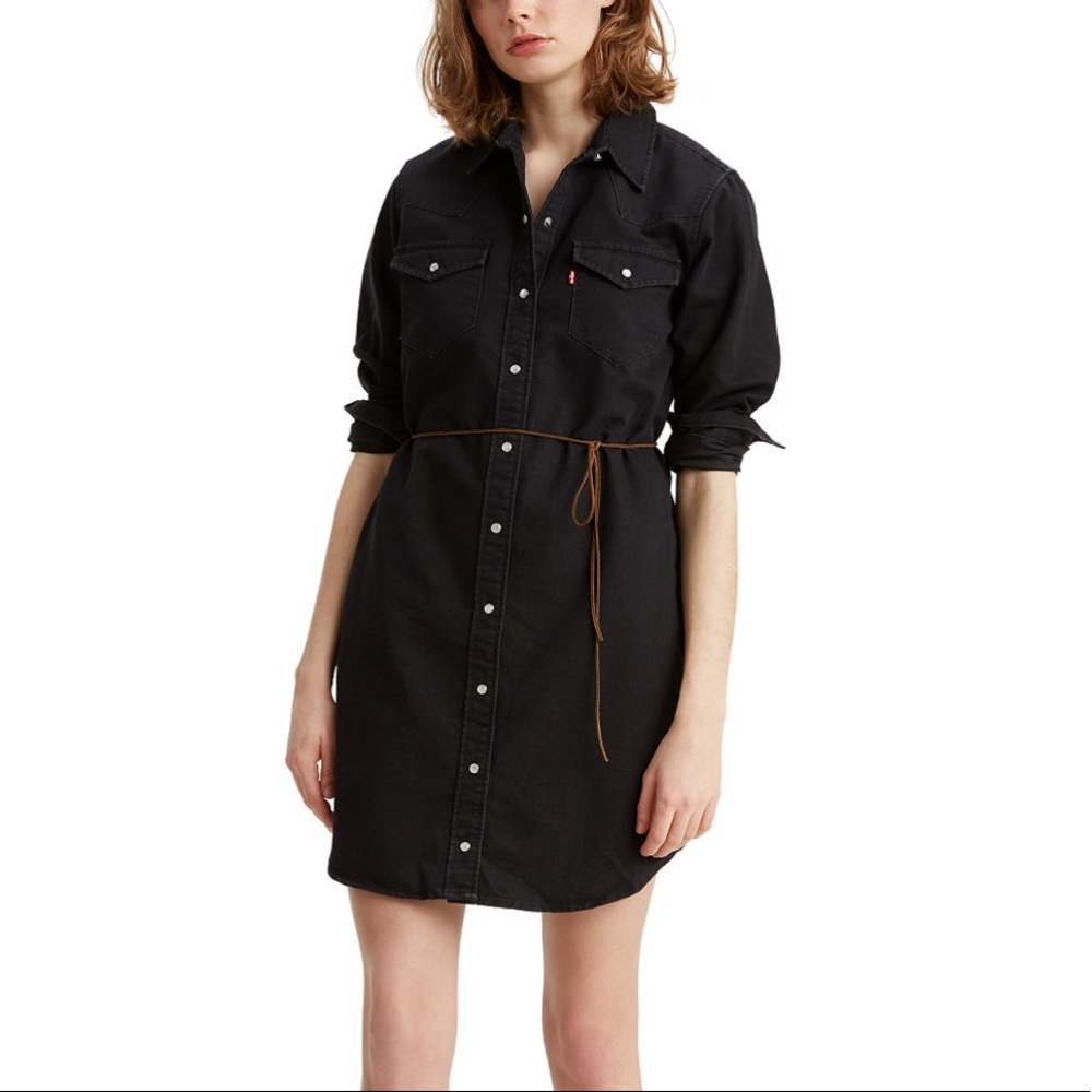 Levi’s Western Denim Shirt Dress
